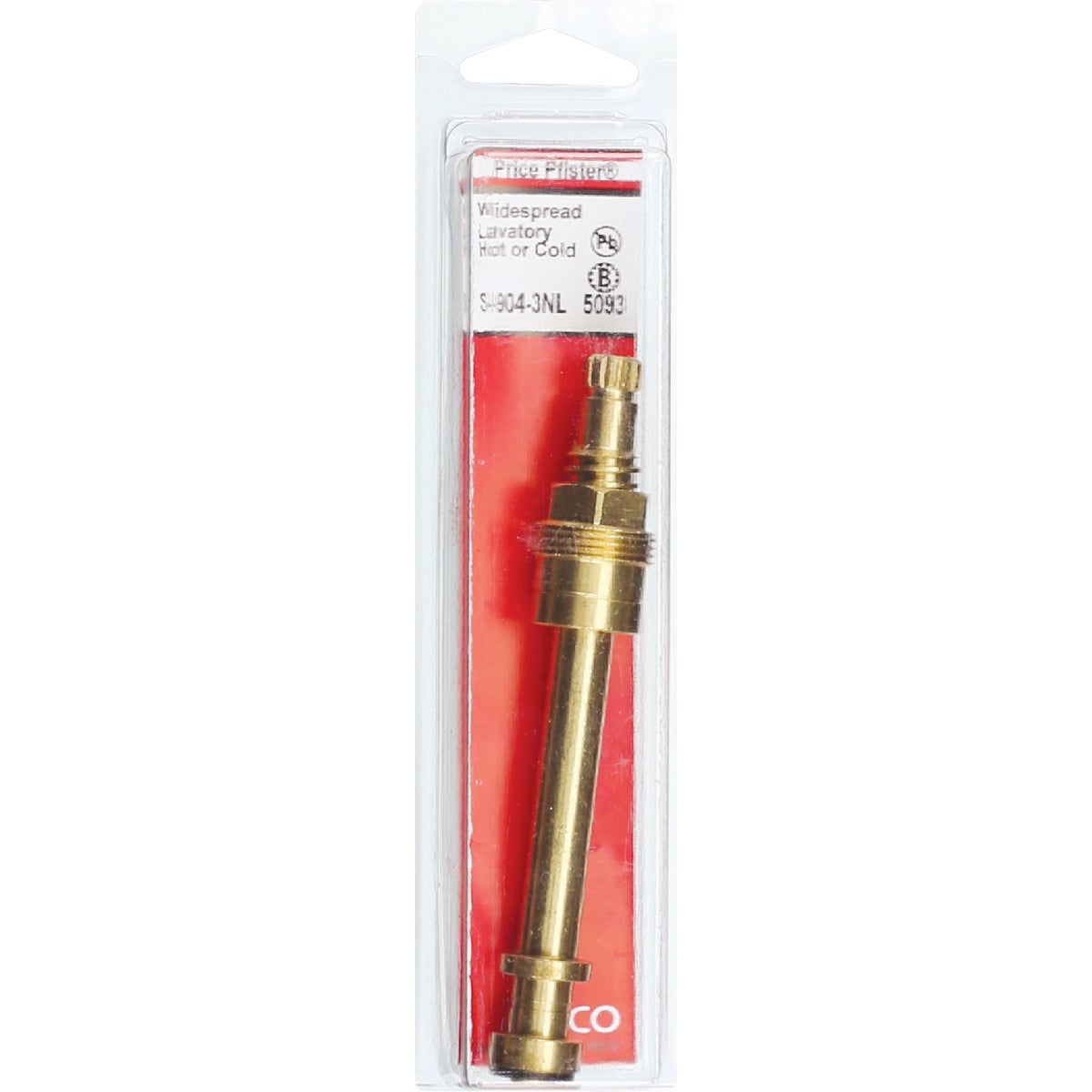 Lasco Hot/Cold Water Price Pfister No. 5093 Faucet Stem Image 2