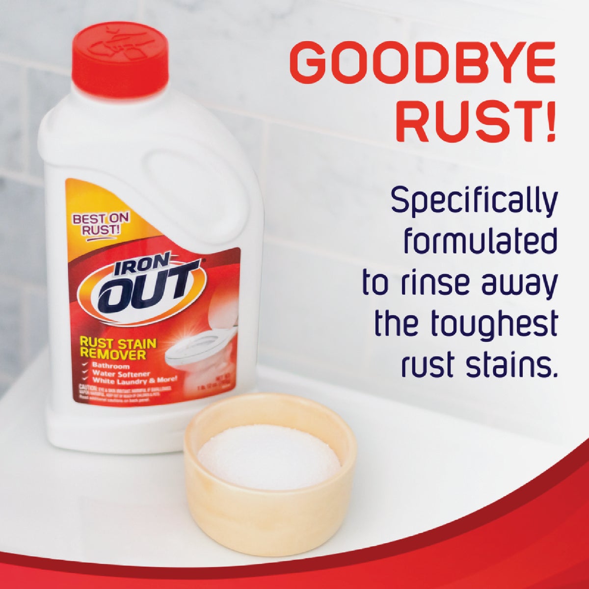 Iron Out 28 Oz. Rust Stain Remover Powder Image 2