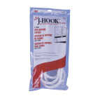 Oatey 3 In. x 7-1/2 In. ABS J-Hook Pipe Hook (4-Pack) Image 1