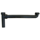 Lasco 1-1/2 In. OD x 16 In. Black Plastic End Outlet Waste Image 1