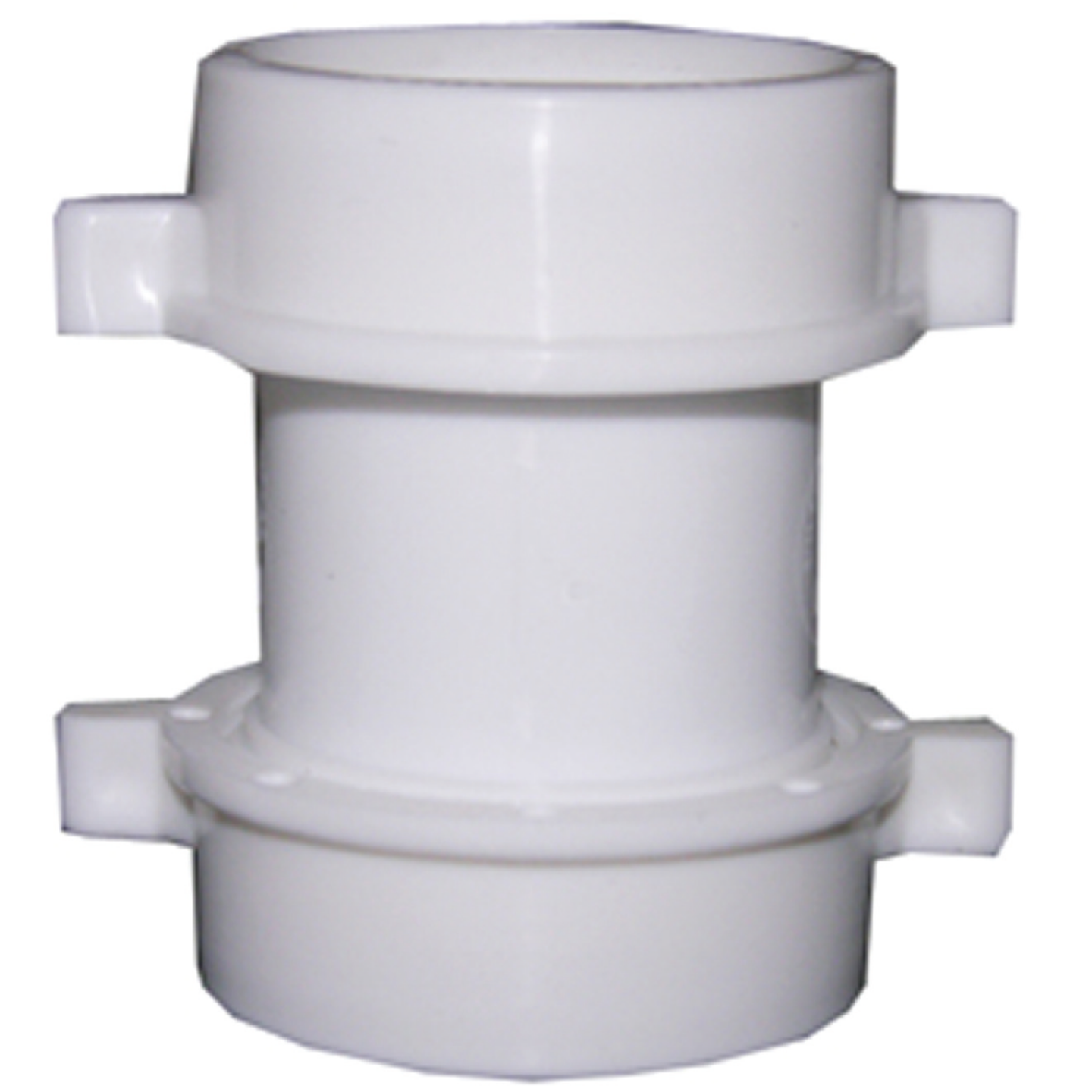Lasco 1-1/2 In. x 1-1/2 In. Straight Double Slip Joint Extension PVC Coupling Image 1