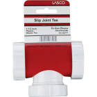 Lasco 1-1/2 In. OD White Plastic Tee Image 2