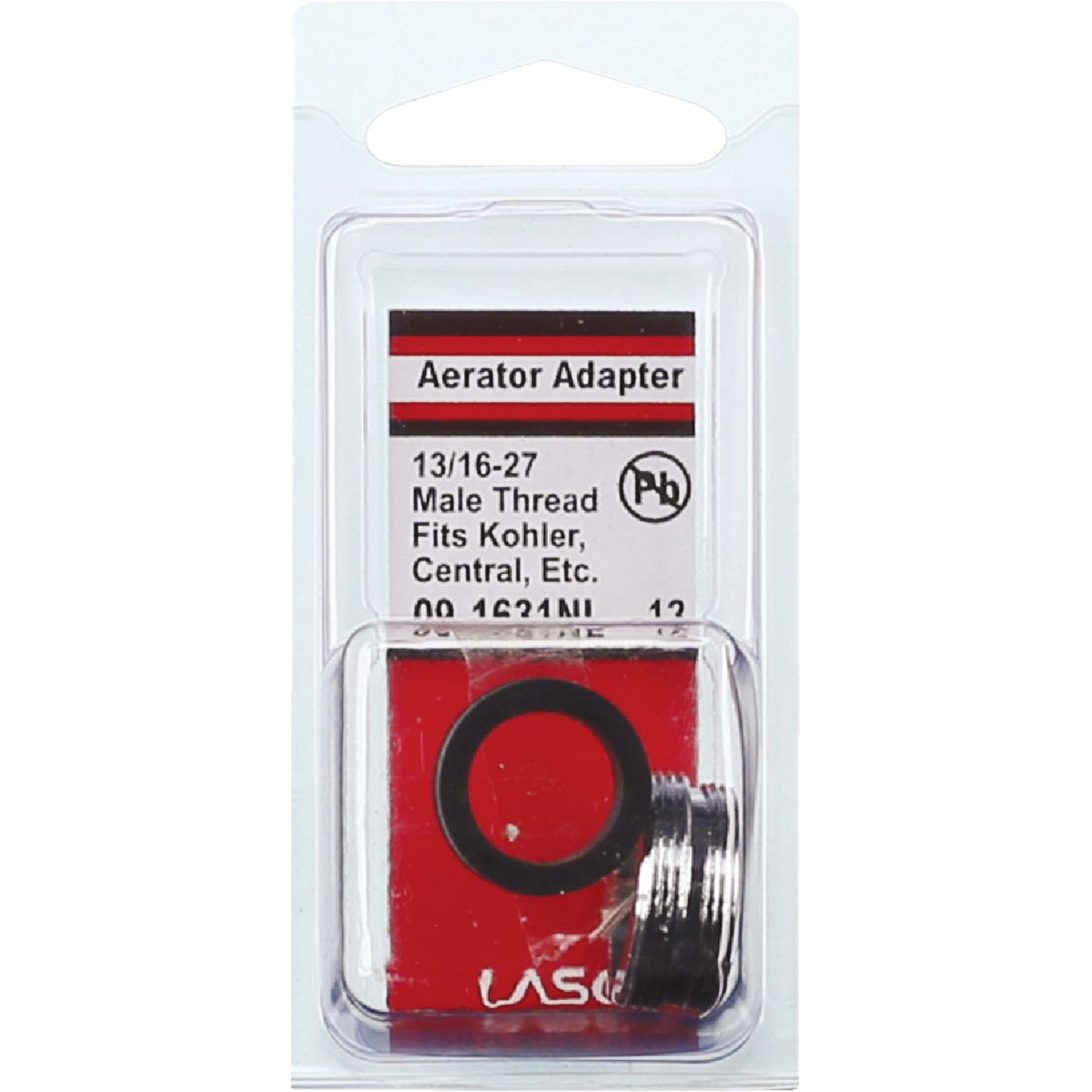 Lasco Male to Male No Lead Faucet Adapter fit Kohler, Central, etc. Image 2