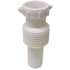 Lasco 1-1/4 In. OD White Plastic Extension Tube Image 1