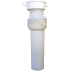 Lasco 1-1/2 In. OD White Plastic Tailpiece Image 1