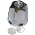 Lasco Price Pfister Round Handle Large Tub & Shower Handle Kit Image 1