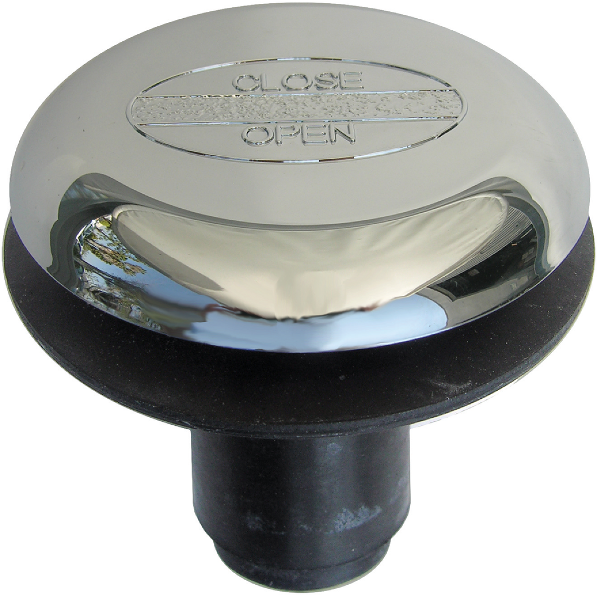 Lasco 5/16 In. x 2 In. Rapid Fit Tip Toe Bathtub Drain Stopper with Chrome Plated Finish Image 1