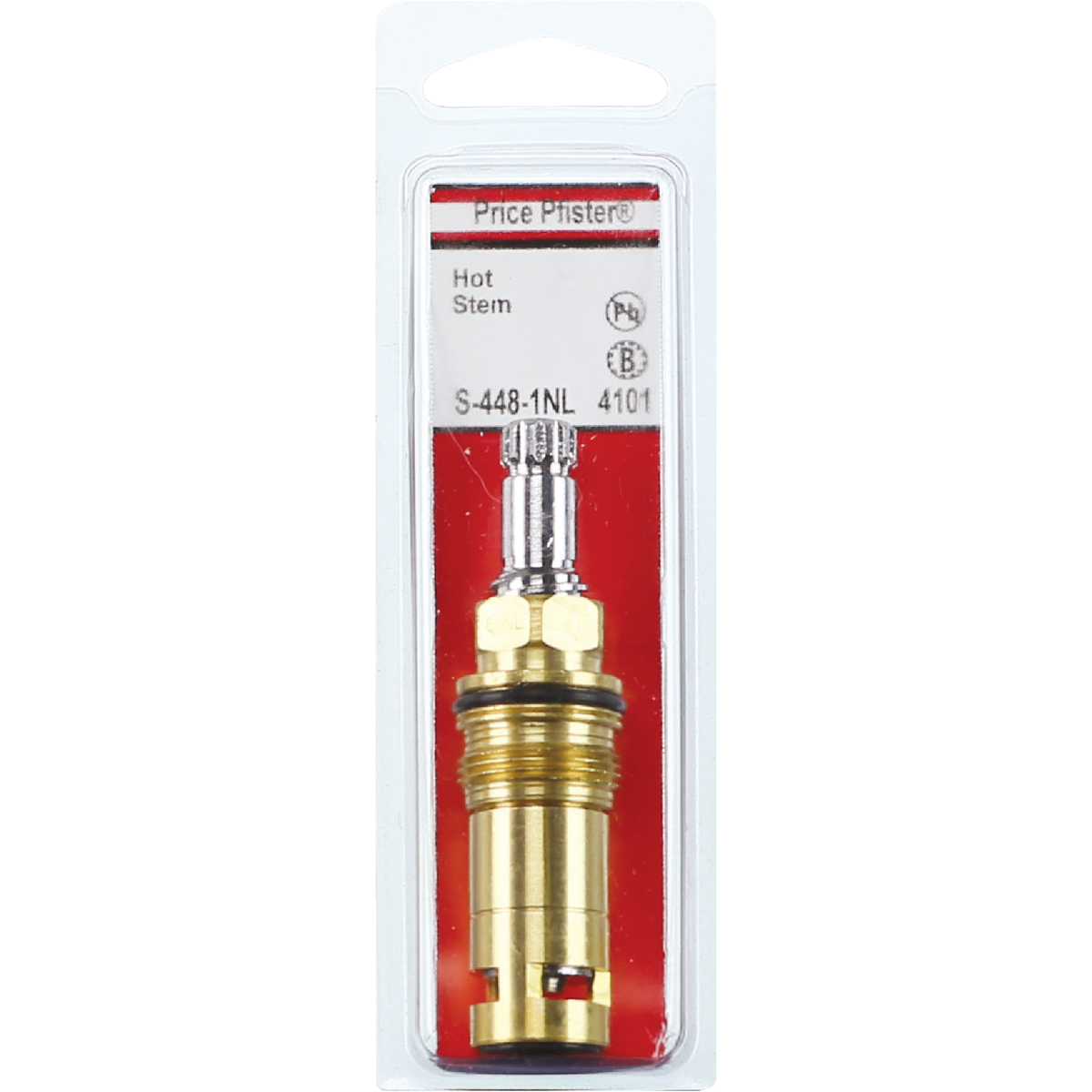 Lasco Hot Water Price Pfister No. 4101 or No. 4102 Widespread Faucet Stem Image 2