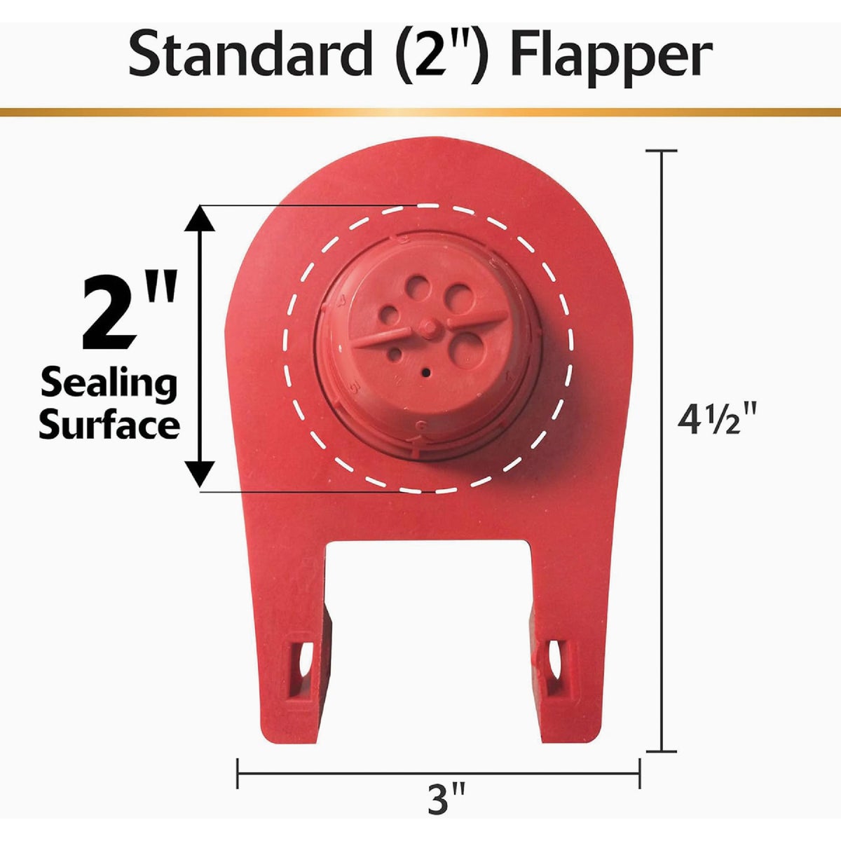Korky QuietFILL Platinum Fill Valve & 2 In. Flapper Kit Image 4