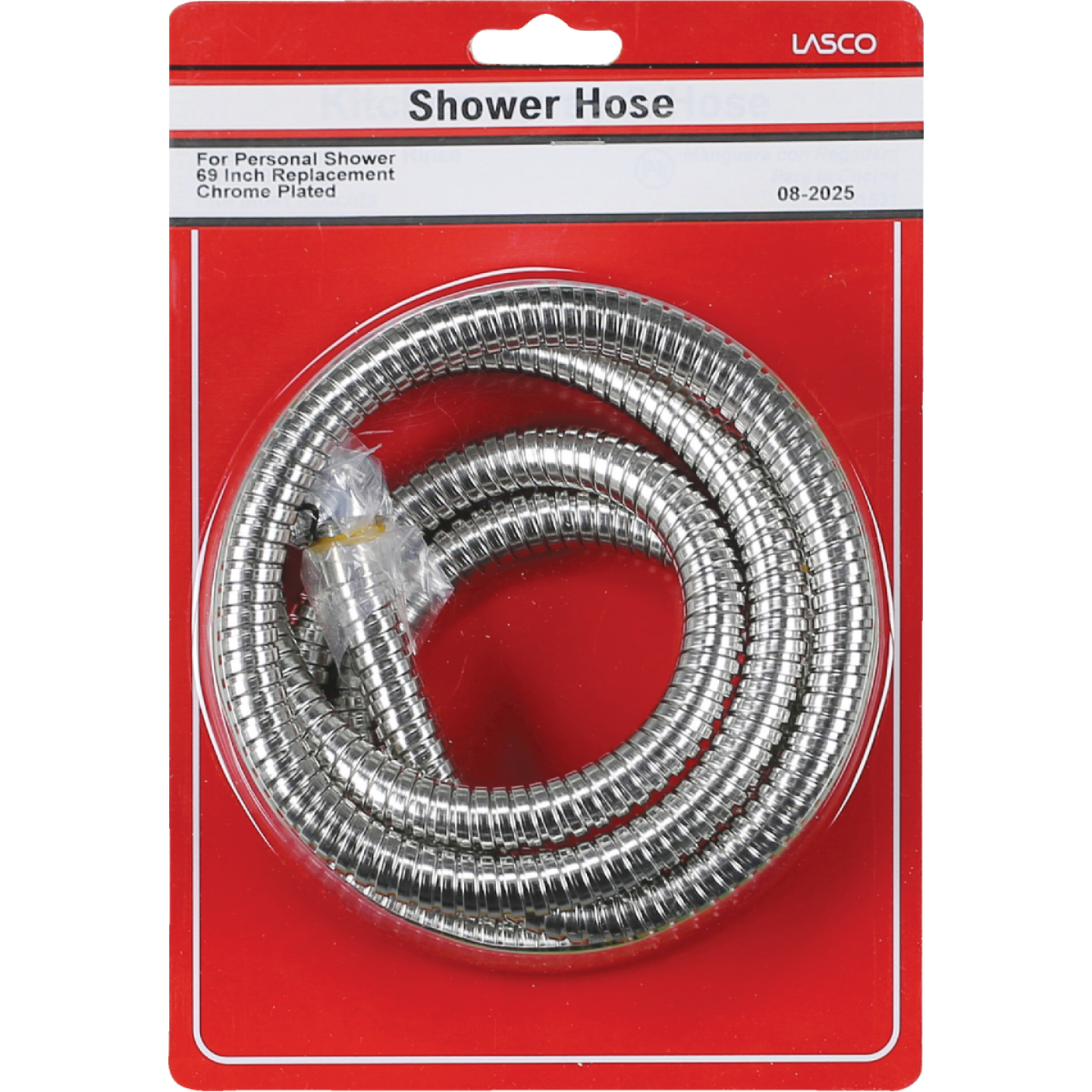 Lasco 69 In. Chrome Stainless Steel Shower Hose Image 2