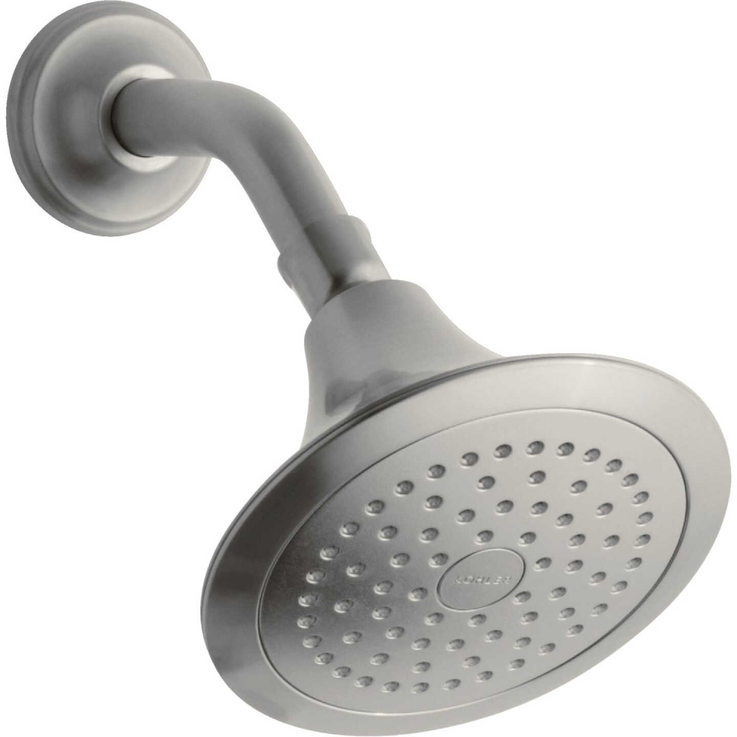 Kohler Forte 1-Spray 1.75 GPM Fixed Shower Head, Brushed Nickel Image 1