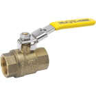 ProLine 3/4 In. FIP x 3/4 In. FIP Brass Locking Ball Valve Image 1
