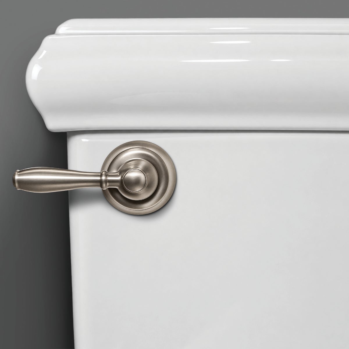 Korky StrongARM Universal Brushed Nickel Tank Lever with Faucet Style Handle Image 2