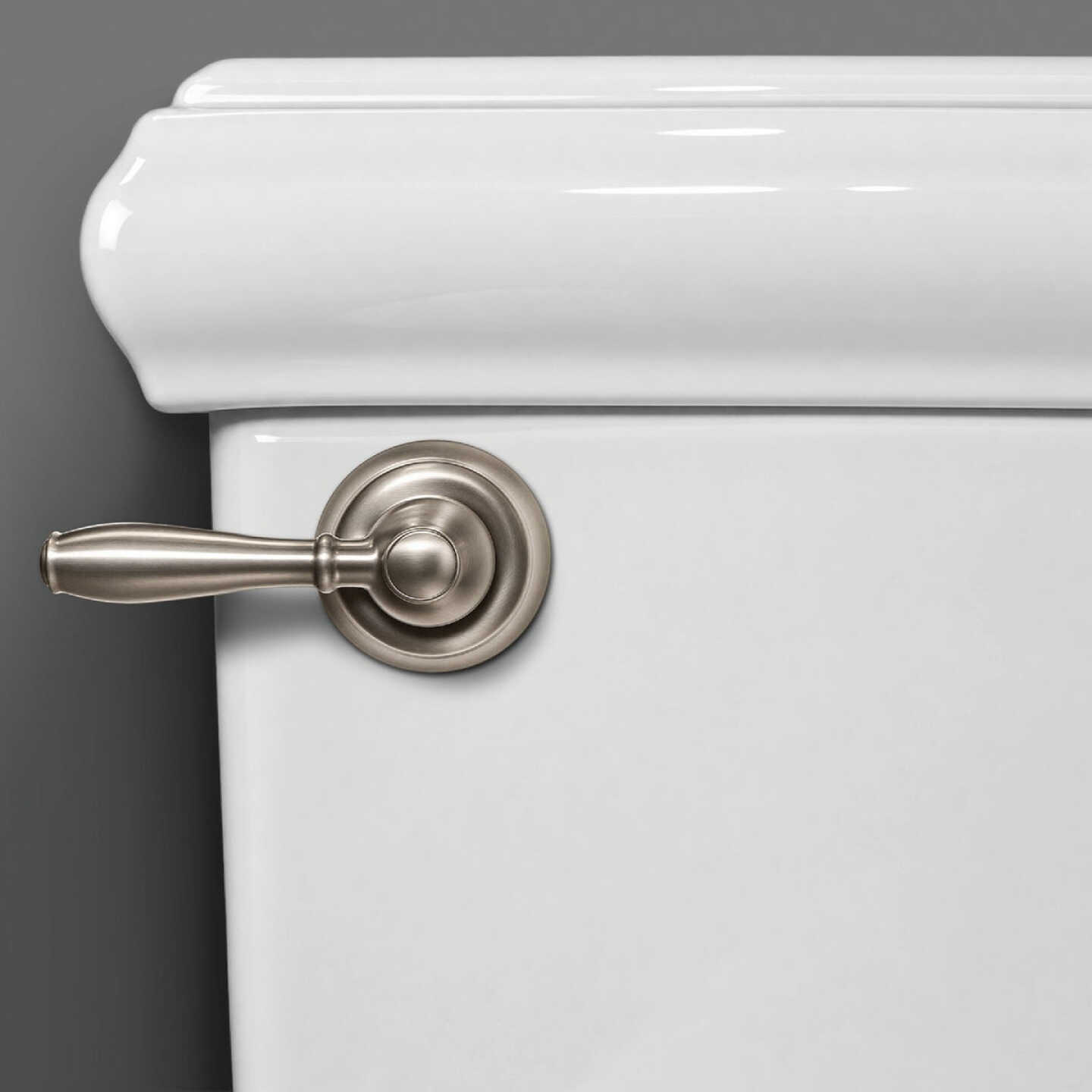Korky StrongARM Universal Brushed Nickel Tank Lever with Faucet Style Handle Image 2