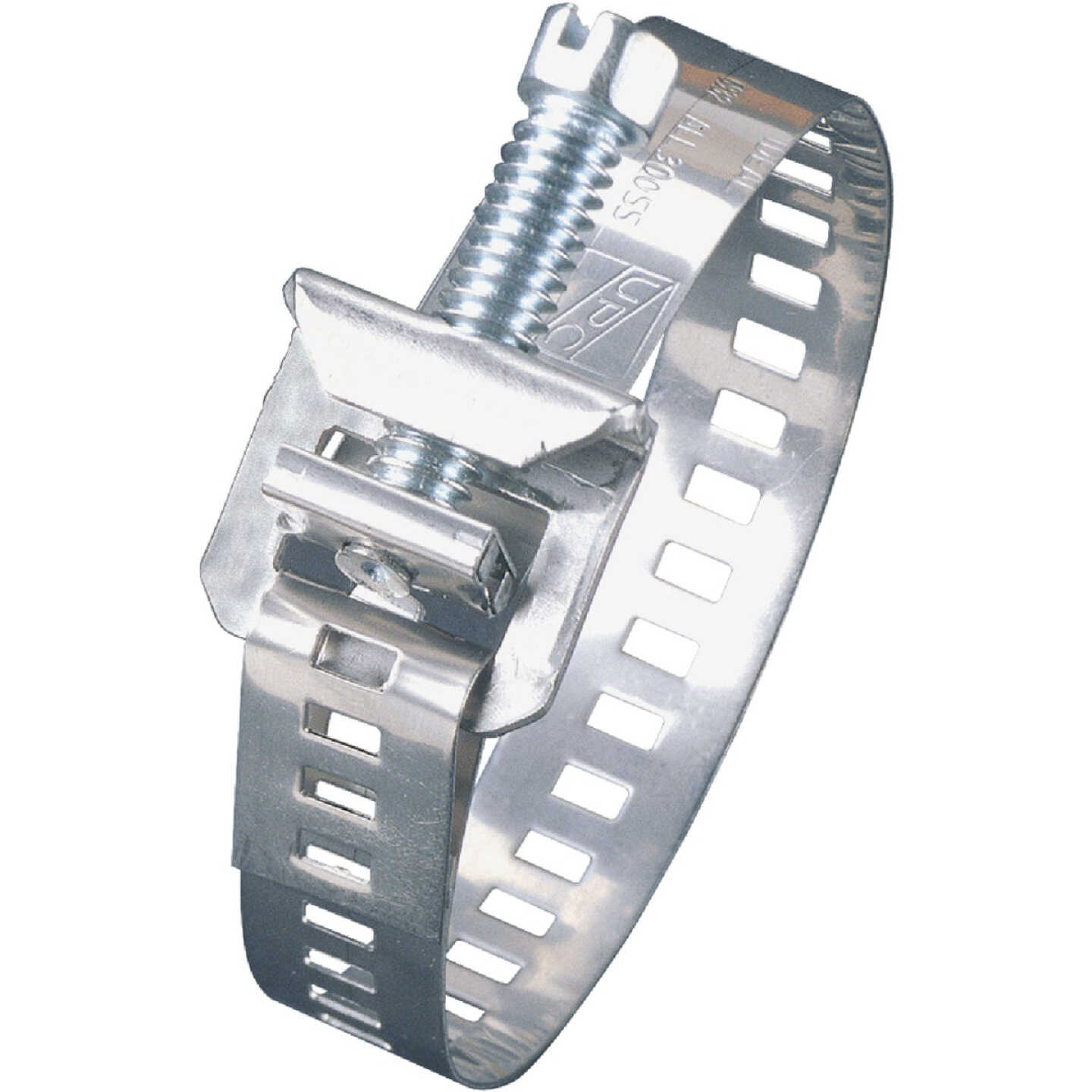 Ideal Lox-On 11/16 In. - 2-5/8 In. Stainless Steel Hose Clamp with Plated Stainless Steel Screw Image 1