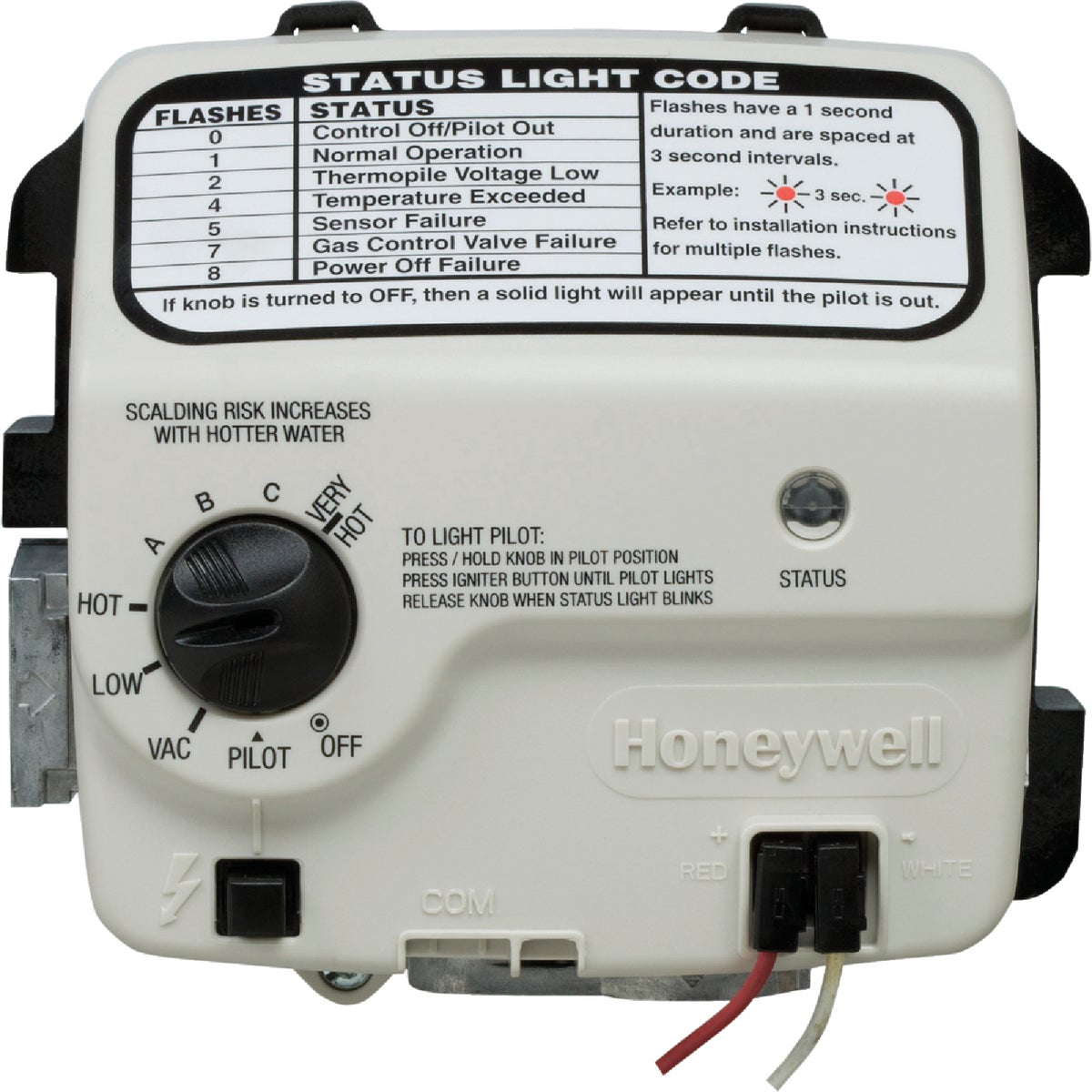 Reliance 301 Series 1 In. Shank Resideo Electronic LP Gas Control Valve And Thermostat