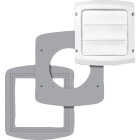 Dundas Jafine EzFix 4 In. White Plastic Replacement Vent Cap & Gasket Kit Image 3