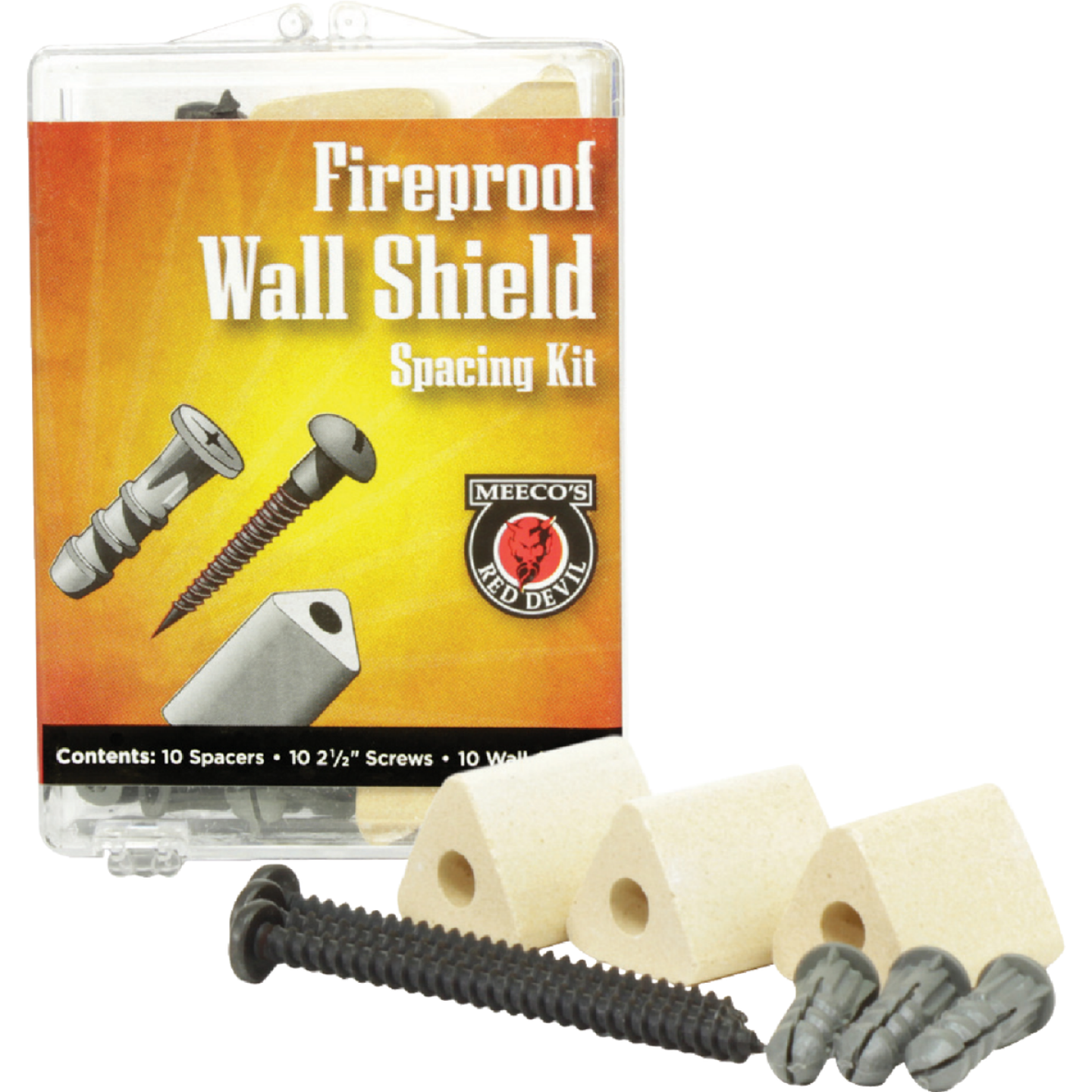Meeco's Red Devil Fireproof Wall Spacer Kit Image 1