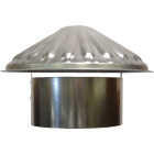 S & K Galvanized Steel 5 In. x 9-1/2 In. Vent Pipe Cap Image 1