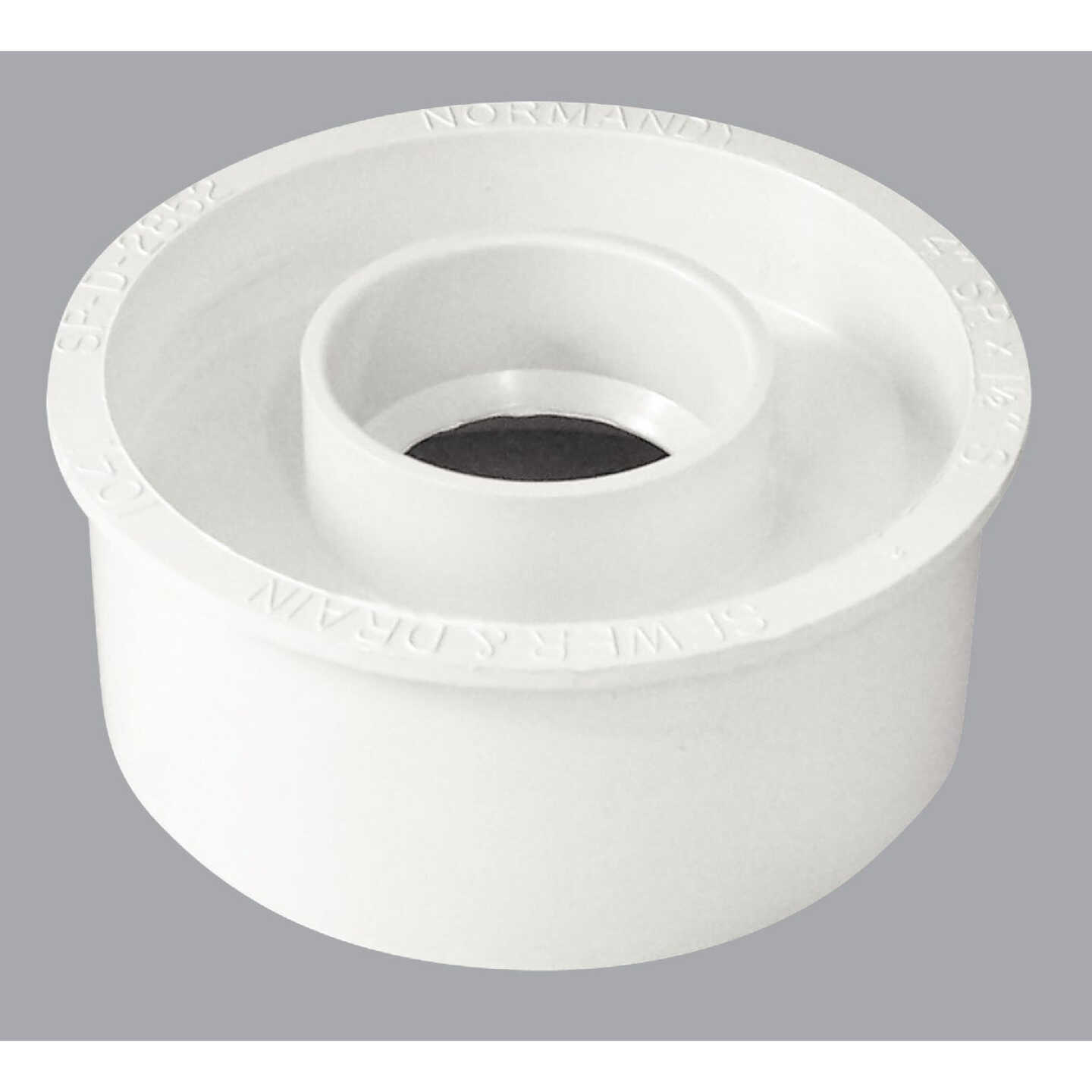 IPEX Schedule 40 4 In. to 1-1/2 In. PVC Sewer and Drain Bushing Image 1