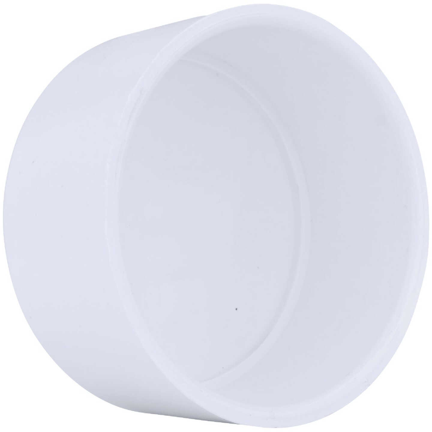 Charlotte Pipe 4 In. Schedule 40 Pressure Slip PVC Cap Image 1