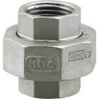 PLUMB-EEZE 1 In. FIP Stainless Steel Union Image 1