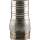 PLUMB-EEZE 1-1/4 In. MPT Stainless Steel Insert Adapter Image 1