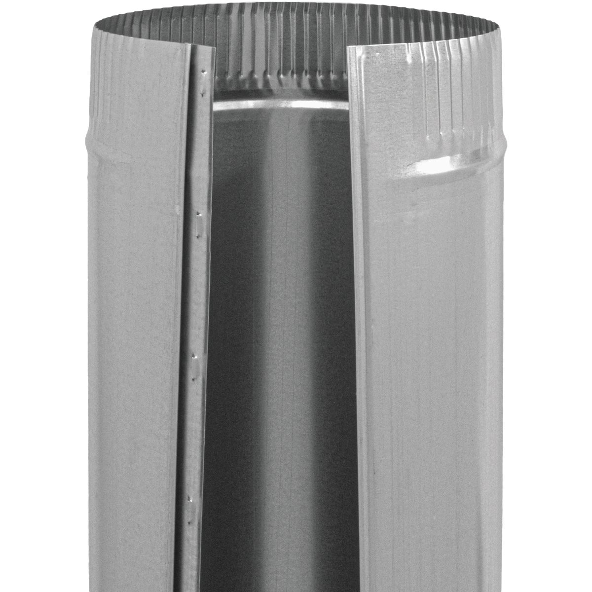 Imperial 30 Ga. 3 In. D. x 24 In. L. Round Galvanized Steel Duct Image 6