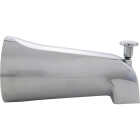 Danco 6 In. Universal Fit Chrome Bathtub Spout with Diverter Image 1