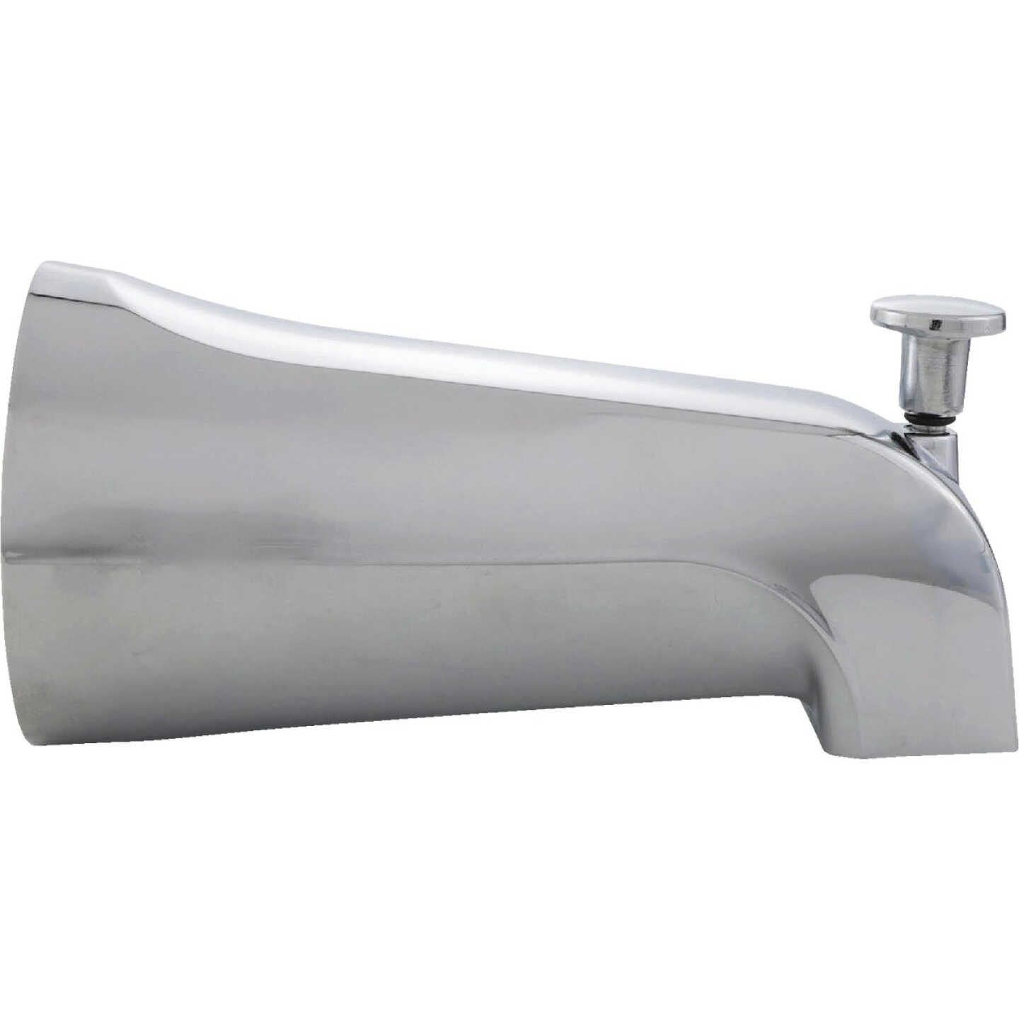 Danco 6 In. Universal Fit Chrome Bathtub Spout with Diverter Image 1