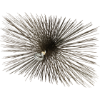 Meeco's Red Devil 11 In. x 7 In. Rectangular Wire Chimney Brush Image 1