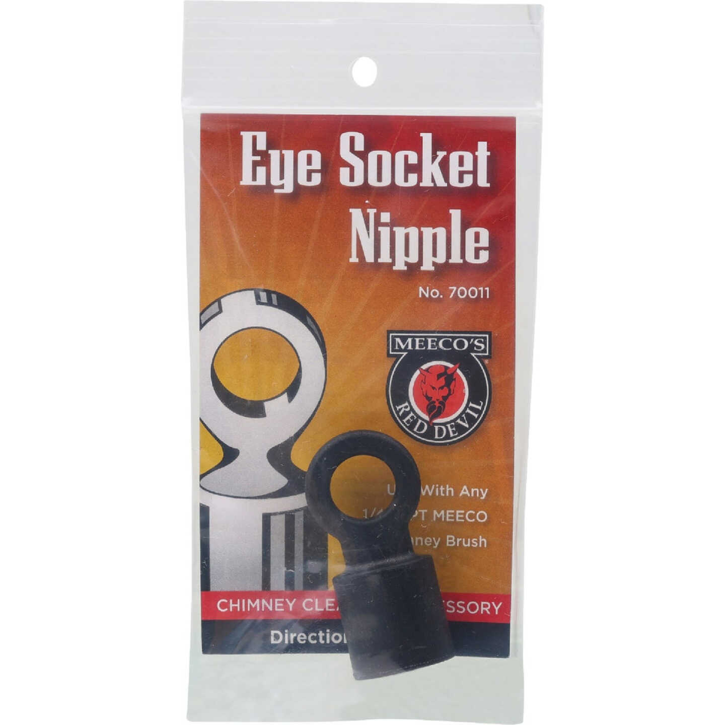 Meeco's Red Devil 1/4 In. NPT Brush Pull Ring Image 1