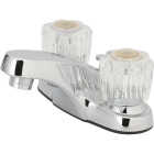 Homepointe Chrome 2-Handle Lavatory Faucet with Pop-Up Image 1
