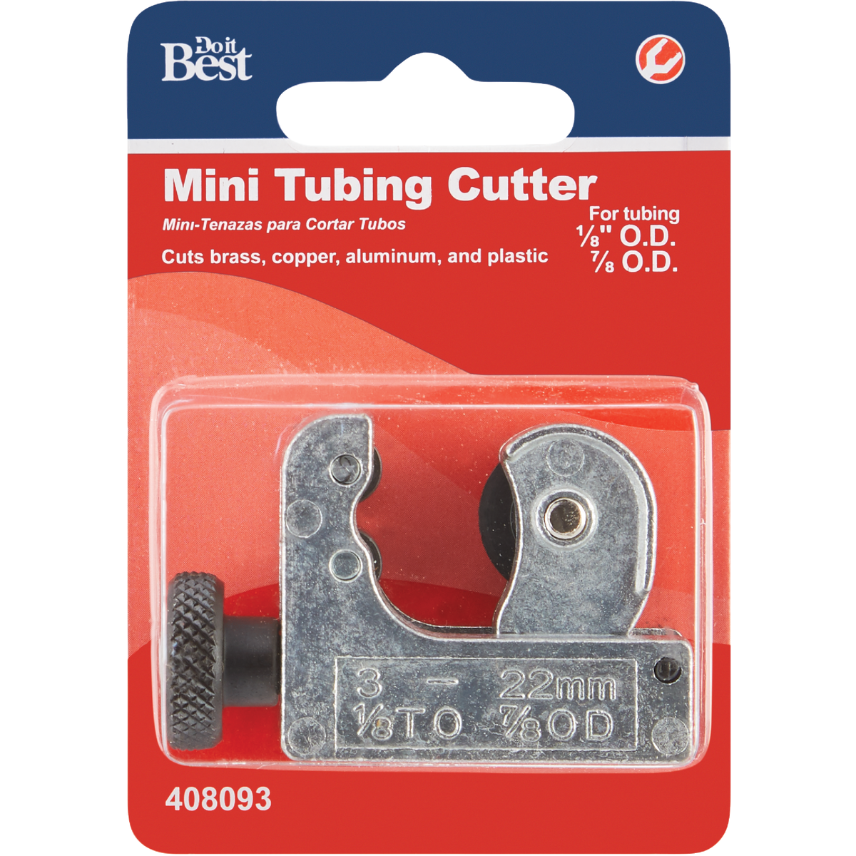 Do it Copper or Aluminum Mini Tubing Cutter, 1/8 In. to 7/8 In. Pipe Capacity Image 2