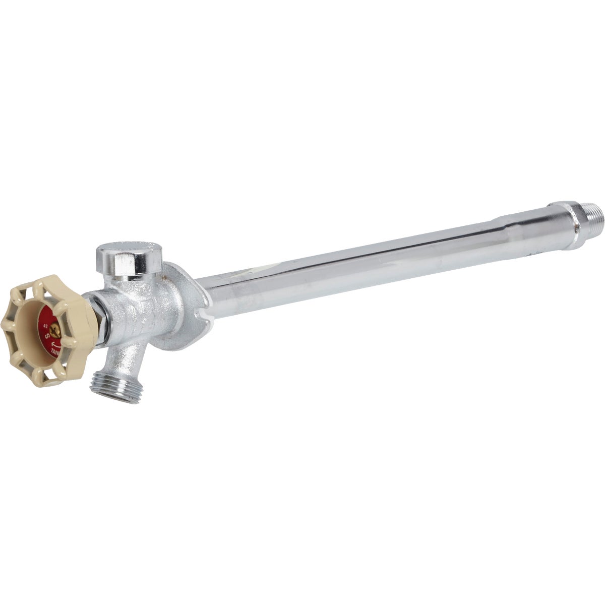 ProLine Chrome Plated Brass 1/2 In. MIP x 3/4 In. MHT 8 In. Frost Free Sillcock