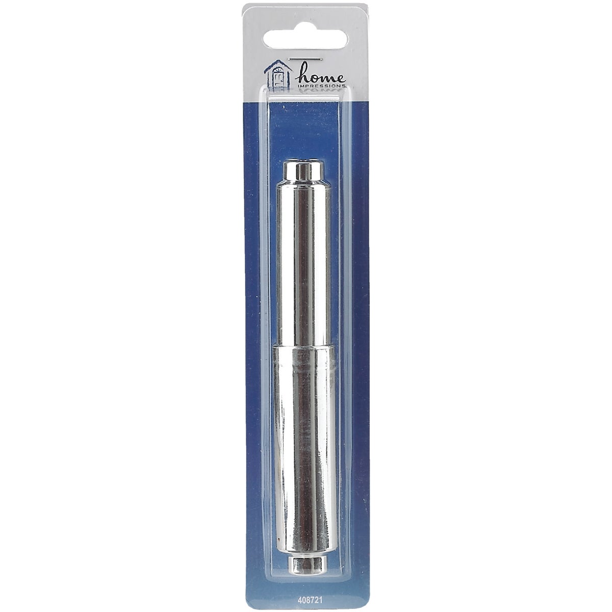 Home Impressions Chrome Plastic Toilet Paper Replacement Roller Image 2