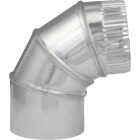 Imperial 24 Ga. 4 In. Round Galvanized Adjustable Elbow Image 3