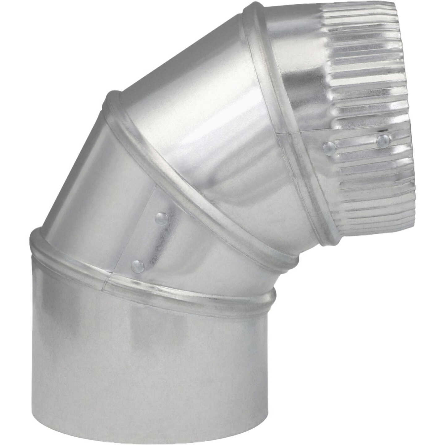 Imperial 24 Ga. 4 In. Round Galvanized Adjustable Elbow Image 3