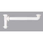 Keeney 1-1/2 In. x 16 In. White Polypropylene End Outlet Waste Image 1