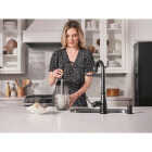 Moen Nolia 1-Handle Pull-Down High Arc Kitchen Faucet, Matte Black Image 3