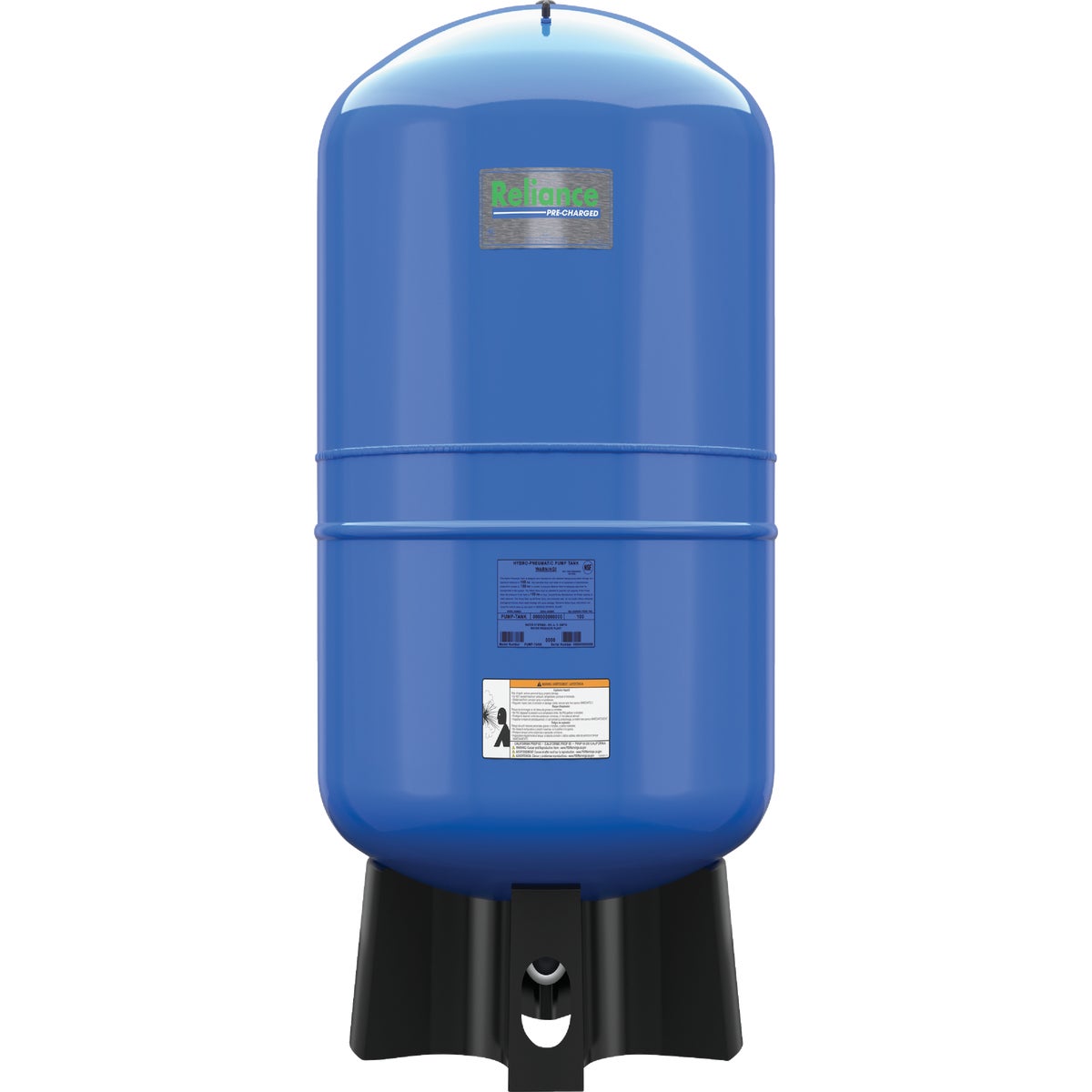 Reliance 86 Gal. Vertical Free-Standing Pressure Pump Tank