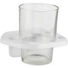 Home Impressions Vista White Toothbrush Holder Image 1
