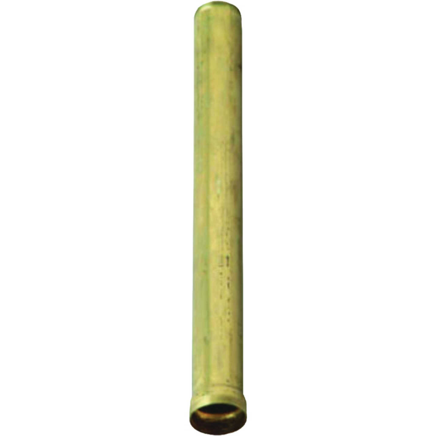 Master Plumber 1 In. x 1-1/8 In. x 10 In. Brass Flush Valve Overflow Tube Image 1