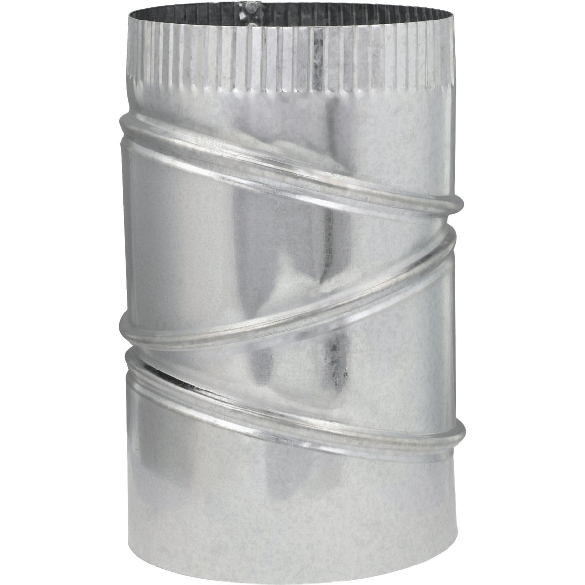 Imperial 30 Ga. 6 In. Round Galvanized Adjustable Elbow Image 5