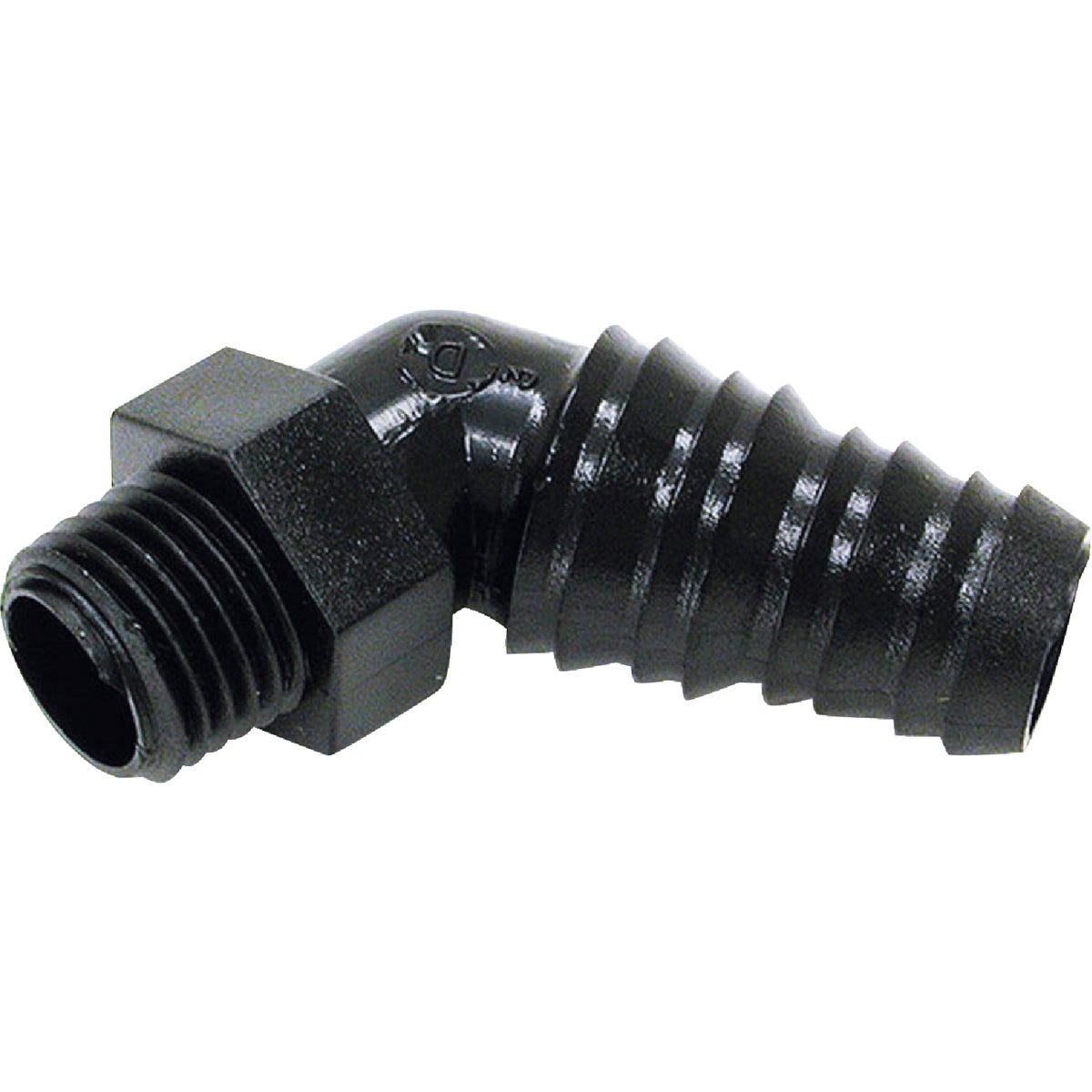 Dial 1/2 In. ID Barb x 1/4 In. MPT Water Distributor Adapter Image 1