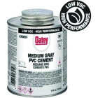 Oatey 16 Oz. Gray Medium-Bodied PVC Pipe Cement Image 1