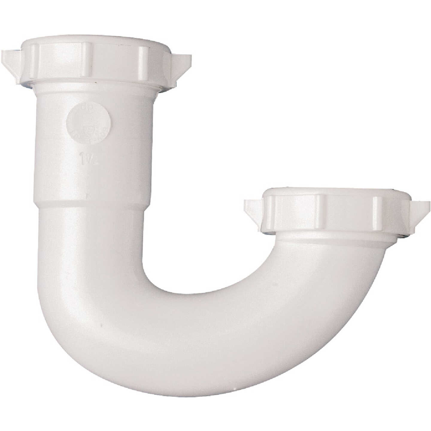 Keeney 1-1/2 In. or 1-1/4 In. White Plastic J-Bend Image 1
