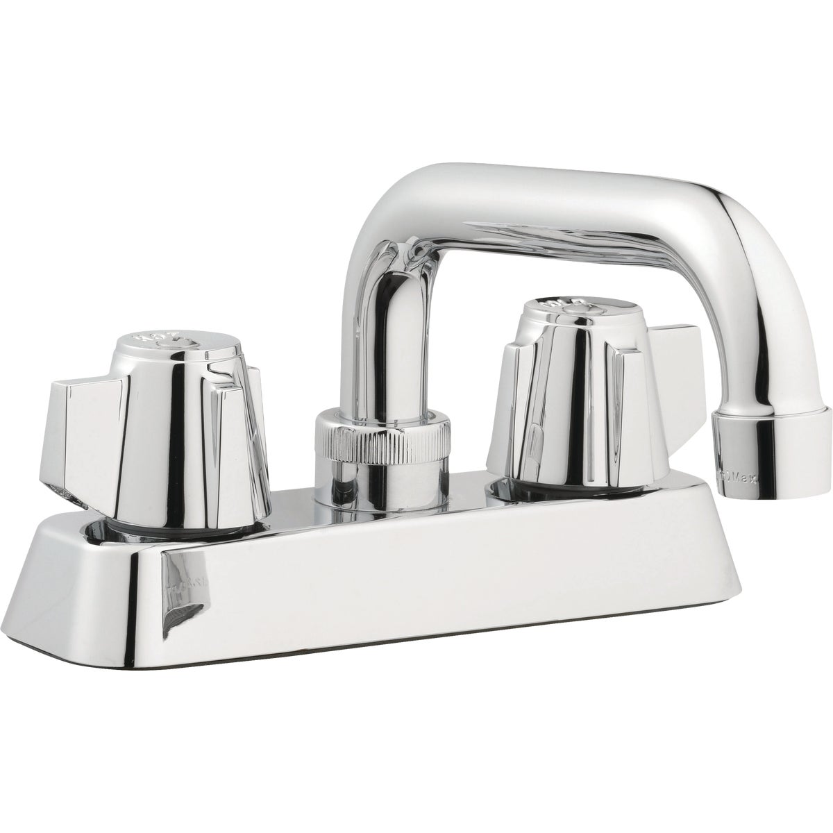 HomePointe 4 In. Chrome Centerset Laundry Faucet