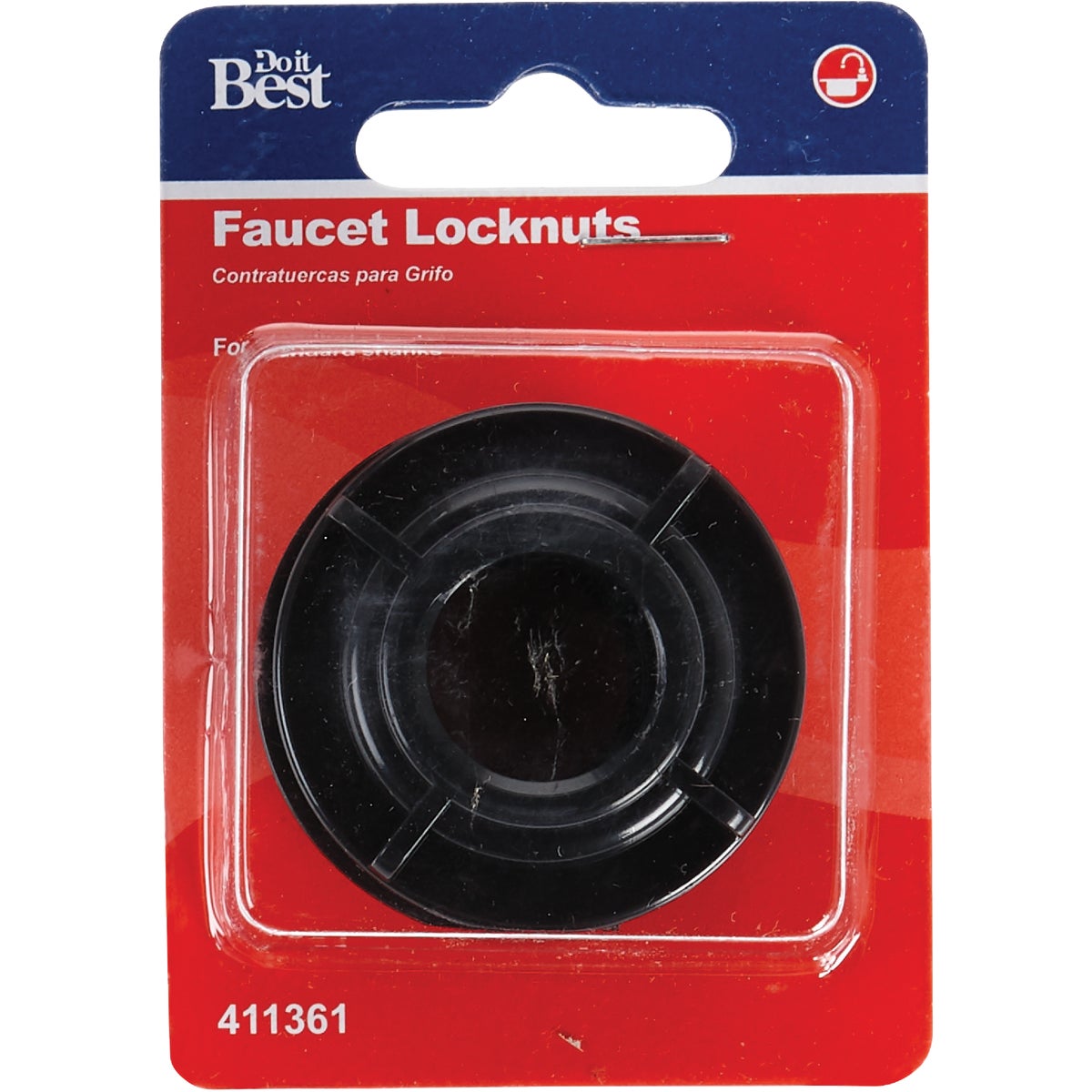 Do it 1/2 In. Plastic Basin Faucet Nut (2-Pack) Image 2