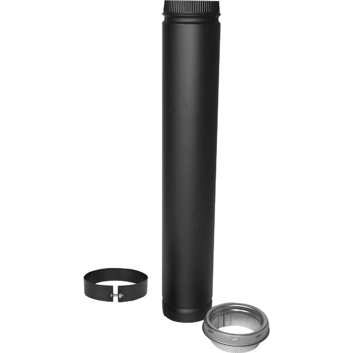 SELKIRK Sure-Temp 6 In. x 38 - 68 In. Adjustable Double Wall Vertical Smoke Pipe Installation Kit Image 1